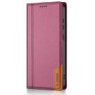 For Google Pixel 8a N.BEKUS P3 RFID Stitching Magnetic Flip Leather Phone Case(Wine Red) - 2