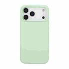 For iPhone 17 Pro Max Liquid Silicone Phone Case(Pistachio) - 1
