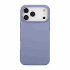 For iPhone 17 Pro Max Liquid Silicone Phone Case(Grass Grey) - 1