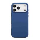 For iPhone 17 Pro Max Liquid Silicone Phone Case(Blue) - 1
