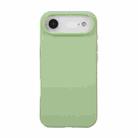 For iPhone Air Liquid Silicone Phone Case(Matcha Green) - 1