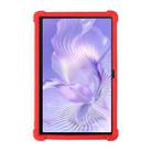 For Blackview Mega 1 Shockproof Silicone Tablet Protective Case with Holder(Red) - 3