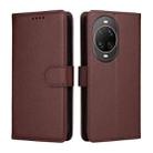 For Huawei nova 14 Ultra Litchi Texture RFID Blocking 3-Card Wallet Leather Phone Case(Brown) - 2