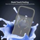 For iPhone 17 Pro Skin Feel Wave Texture MagSafe Phone Case(Grey) - 3