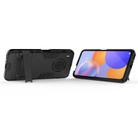 For Huawei Y9a PC + TPU Shockproof Protective Case with Holder(Black) - 3