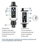 DEBRA EMX-1 XLR Adapter Portable Wireless Monitor System Transmitter & Receiver(White) - 4