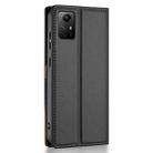 For Redmi Note 12S / Note 11S 4G N.BEKUS P3 RFID Stitching Magnetic Flip Leather Phone Case(Black) - 3