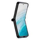For Samsung Galaxy Z Flip3 5G N.BEKUS P3 RFID Stitching Magnetic Flip Leather Phone Case(Blue) - 3