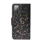 For Samsung Galaxy S20 FE 5G / S20 Lite Colored Drawing Pattern Horizontal Flip Leather Case with Holder & Card Slots & Wallet(Black Five-pointed Star) - 3