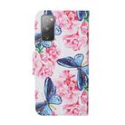 For Samsung Galaxy S20 FE 5G / S20 Lite Colored Drawing Pattern Horizontal Flip Leather Case with Holder & Card Slots & Wallet(Dragonfly Flower) - 3