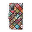 For Samsung Galaxy S20 FE 5G / S20 Lite Colored Drawing Pattern Horizontal Flip Leather Case with Holder & Card Slots & Wallet(Ethnic Style) - 3