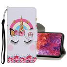 For Samsung Galaxy S20 FE 5G / S20 Lite Colored Drawing Pattern Horizontal Flip Leather Case with Holder & Card Slots & Wallet(Crown Unicorn) - 1