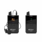 DEBRA DV-01 Wireless Lavalier Microphone TX & RX Outdoor Interview Live Broadcast - 1