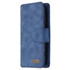 For Xiaomi Redmi 7A Detachable Frosted Magnetic Horizontal Flip Leather Case with Card Slots & Holder & Zipper Wallet & Photo Frame(Blue) - 2