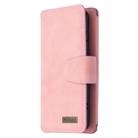 For Xiaomi Redmi 7A Detachable Frosted Magnetic Horizontal Flip Leather Case with Card Slots & Holder & Zipper Wallet & Photo Frame(Pink) - 2