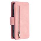 For Xiaomi Redmi 7A Detachable Frosted Magnetic Horizontal Flip Leather Case with Card Slots & Holder & Zipper Wallet & Photo Frame(Pink) - 3