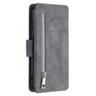 For Xiaomi Redmi 8A Detachable Frosted Magnetic Horizontal Flip Leather Case with Card Slots & Holder & Zipper Wallet & Photo Frame(Grey) - 3