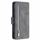 For Xiaomi Redmi 8A Detachable Frosted Magnetic Horizontal Flip Leather Case with Card Slots & Holder & Zipper Wallet & Photo Frame(Grey) - 3