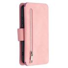 For Xiaomi Redmi 8A Detachable Frosted Magnetic Horizontal Flip Leather Case with Card Slots & Holder & Zipper Wallet & Photo Frame(Pink) - 3