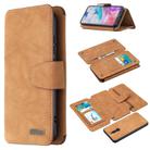 For Xiaomi Redmi 8A Detachable Frosted Magnetic Horizontal Flip Leather Case with Card Slots & Holder & Zipper Wallet & Photo Frame(Brown) - 1