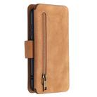 For Xiaomi Redmi 8A Detachable Frosted Magnetic Horizontal Flip Leather Case with Card Slots & Holder & Zipper Wallet & Photo Frame(Brown) - 3