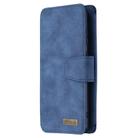 For Xiaomi Redmi 8 Detachable Frosted Magnetic Horizontal Flip Leather Case with Card Slots & Holder & Zipper Wallet & Photo Frame(Blue) - 2