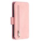 For Xiaomi Redmi Note 7 Detachable Frosted Magnetic Horizontal Flip Leather Case with Card Slots & Holder & Zipper Wallet & Photo Frame(Pink) - 3