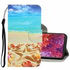 For Samsung Galaxy S20 FE 5G / S20 Lite 3D Colored Drawing Horizontal Flip PU Leather Case with Holder & Card Slots & Wallet(Pentagram) - 1
