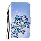 For Samsung Galaxy S20 FE 5G / S20 Lite 3D Colored Drawing Horizontal Flip PU Leather Case with Holder & Card Slots & Wallet(Multiple Butterflies) - 2