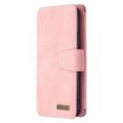 For Huawei P Smart Z Detachable Frosted Magnetic Horizontal Flip Leather Case with Card Slots & Holder & Zipper Wallet & Photo Frame(Pink) - 2