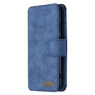 For Huawei Y7p / P40 Lite E Detachable Frosted Magnetic Horizontal Flip Leather Case with Card Slots & Holder & Zipper Wallet & Photo Frame(Blue) - 2