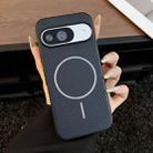 For Google Pixel 10 / 10 Pro Carbon Fiber Texture MagSafe Phone Case(Dark Blue) - 1