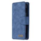 For Samsung Galaxy S10e Detachable Frosted Magnetic Horizontal Flip PU Leather Case with Card Slots & Holder & Zipper Wallet & Photo Frame(Blue) - 2