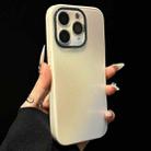 For iPhone 11 Pro Max Gradient Silk Print Acrylic Hybrid TPU MagSafe Phone Case(Yellow) - 1