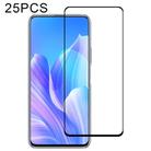 For Huawei Enjoy 20 Plus 5G 25 PCS Full Glue Full Screen Tempered Glass Film - 1