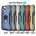 For iPhone 12 / 12 Pro Magnetic Frosted PC + Matte TPU Shockproof Case with Ring Holder(Glistening Green) - 3