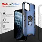 For iPhone 12 / 12 Pro Magnetic Frosted PC + Matte TPU Shockproof Case with Ring Holder(Glistening Green) - 10