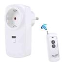 AK-DL220 220V Smart Wireless Remote Control Socket with Remote Control, Plug Type:EU Plug - 1