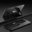 For Huawei nova 13 Pro Spaceship MagSafe Folding Holder Phone Case(Black) - 1