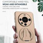 For Huawei Mate 70 Spaceship MagSafe Folding Holder Phone Case(Silver White) - 3