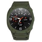For Samsung Galaxy Watch8 44mm Integrated TPU Watch Band(Army Green) - 3