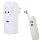 AK-DL220 220V Smart Wireless Remote Control Socket with Remote Control, Plug Type:AU Plug - 1