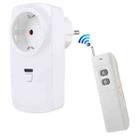 AK-DL220 220V Smart Wireless Remote Control Socket with Remote Control, Plug Type:EU Plug - 1