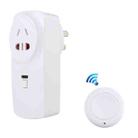 AK-DL220 220V Smart Wireless Remote Control Socket with Remote Control, Plug Type:AU Plug - 1