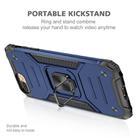 For iPhone 8 Plus & 7 Plus  Magnetic Armor Shockproof TPU + PC Case with Metal Ring Holder(Blue) - 2