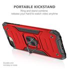 For iPhone 8 Plus & 7 Plus  Magnetic Armor Shockproof TPU + PC Case with Metal Ring Holder(Red) - 2