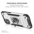 For iPhone 11 Magnetic Armor Shockproof TPU + PC Case with Metal Ring Holder - 2