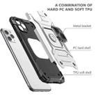 For iPhone 11 Magnetic Armor Shockproof TPU + PC Case with Metal Ring Holder - 3