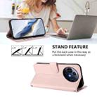 For TCL 50 Pro NxtPaper / 50 NxtPaper 5G Embossed Heart Cat Leather Phone Case with Hand Strap(Pink) - 3