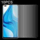 For OPPO F17 Pro 10 PCS 0.26mm 9H 2.5D Tempered Glass Film - 1